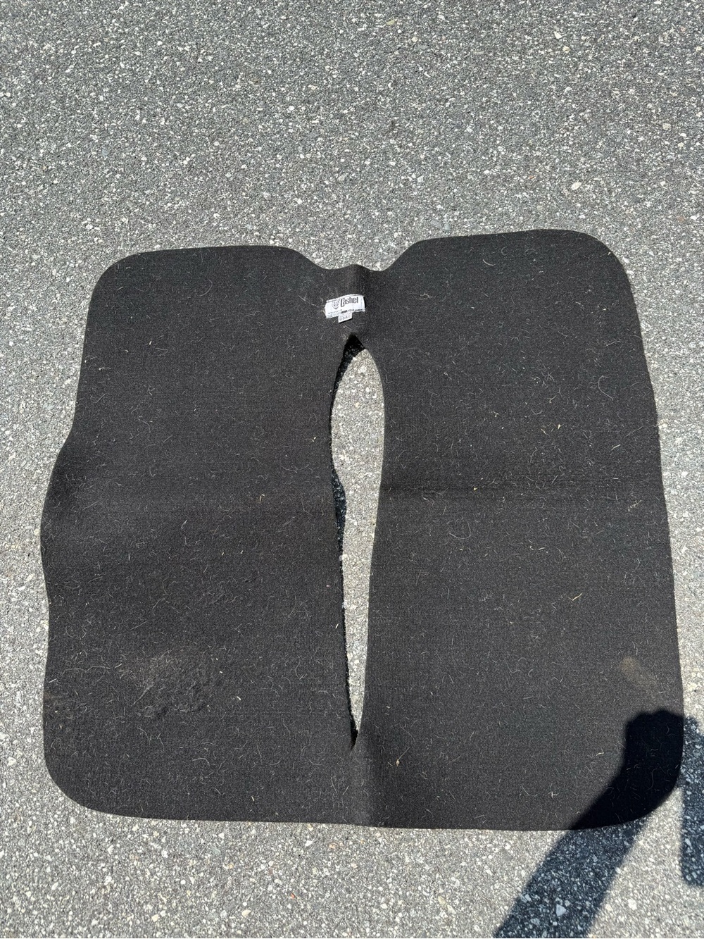Cashel felt Western Saddle pad square liner See photos measurements
